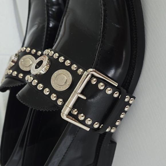 Burberry Black Marita Loafers Size 42 - Picture 4 of 17